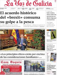 La Voz de Galicia - 26-12-2020
