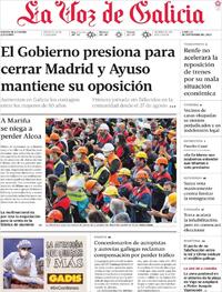 La Voz de Galicia - 28-09-2020