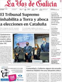 La Voz de Galicia - 29-09-2020