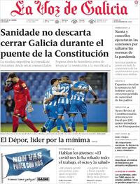 La Voz de Galicia - 30-11-2020