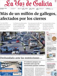 La Voz de Galicia - 31-10-2020