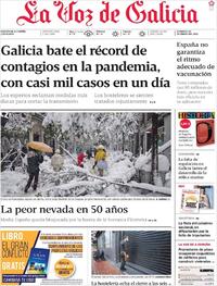 La Voz de Galicia - 10-01-2021