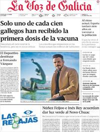 La Voz de Galicia - 12-01-2021