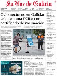 La Voz de Galicia - 15-07-2021