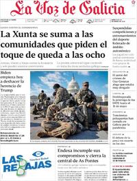 La Voz de Galicia - 20-01-2021