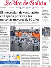 La Voz de Galicia - 23-01-2021