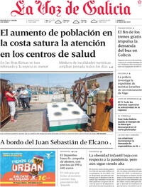 Portada La Voz de Galicia 2025-07-11
