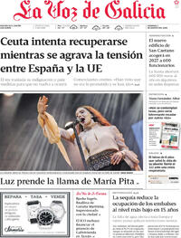 Portada La Voz de Galicia 2026-08-02