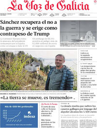 Portada La Voz de Galicia 2026-03-05
