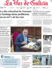 Portada La Voz de Galicia 2026-05-05