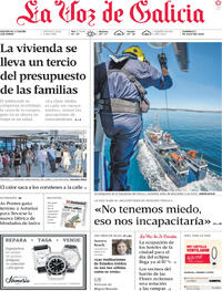 Portada La Voz de Galicia 2026-07-05