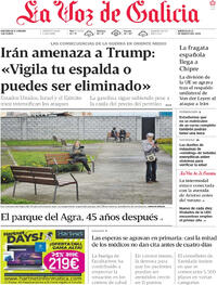Portada La Voz de Galicia 2026-03-11