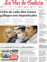 Portada La Voz de Galicia 2026-06-17