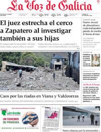 Portada La Voz de Galicia 2026-06-19