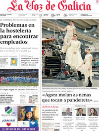 Portada La Voz de Galicia 2026-03-22