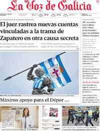 Portada La Voz de Galicia 2026-05-23