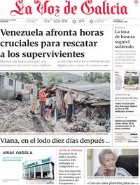 Portada La Voz de Galicia 2026-06-28