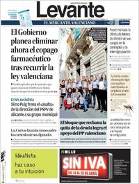 Levante - 25-04-2018