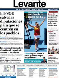 Portada Levante 2021-07-26