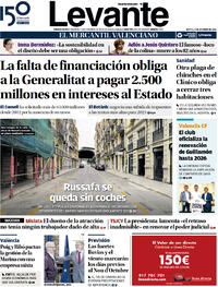 Portada Levante 2022-10-04