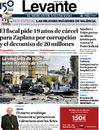 Portada Levante 2022-10-11