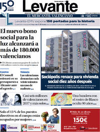 Portada Levante 2022-10-14