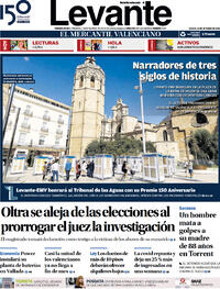 Portada Levante 2022-10-15