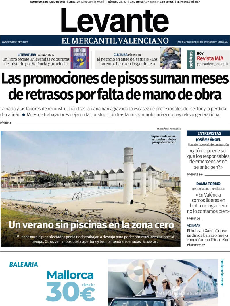 Portada Faro de Vigo 2025-06-08