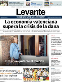 Portada Levante 2025-10-01