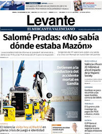 Portada Levante 2025-11-01