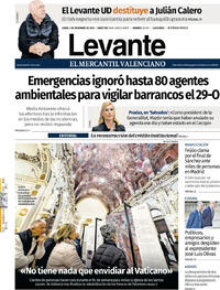 Portada Levante 2025-12-01