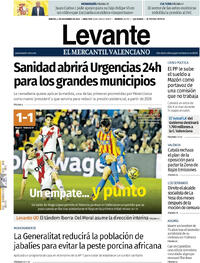 Portada Levante 2025-12-02