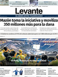 Portada Levante 2025-09-03