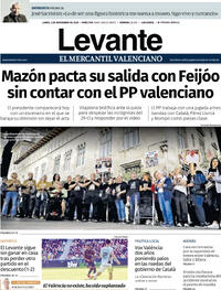 Portada Levante 2025-11-03