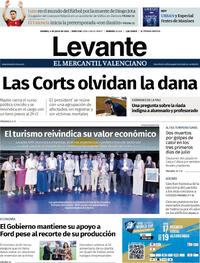 Portada Levante 2025-07-04