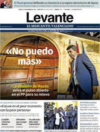Portada Levante 2025-11-04