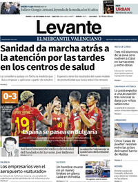 Portada Levante 2025-09-05