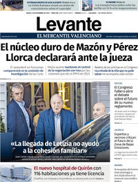 Portada Levante 2025-11-06