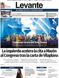 Portada Levante 2025-09-07