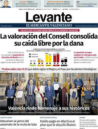 Portada Levante 2025-10-07