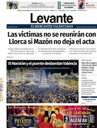 Portada Levante 2025-12-07