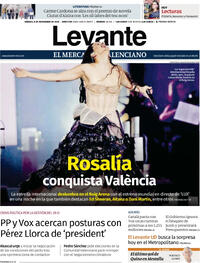 Portada Levante 2025-11-08