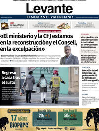 Portada Levante 2025-02-09