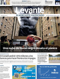 Portada periódico Levante