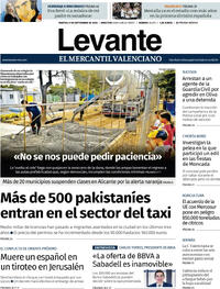 Portada Levante 2025-09-09