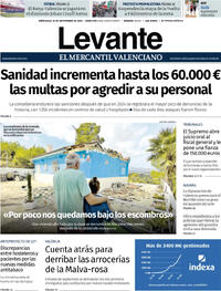 Portada Levante 2025-09-10