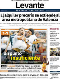 Portada Levante 2025-11-10