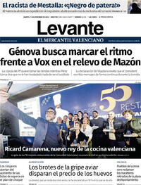 Portada Levante 2025-11-11
