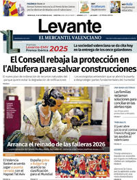 Portada Levante 2025-10-15