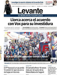 Portada Levante 2025-11-15